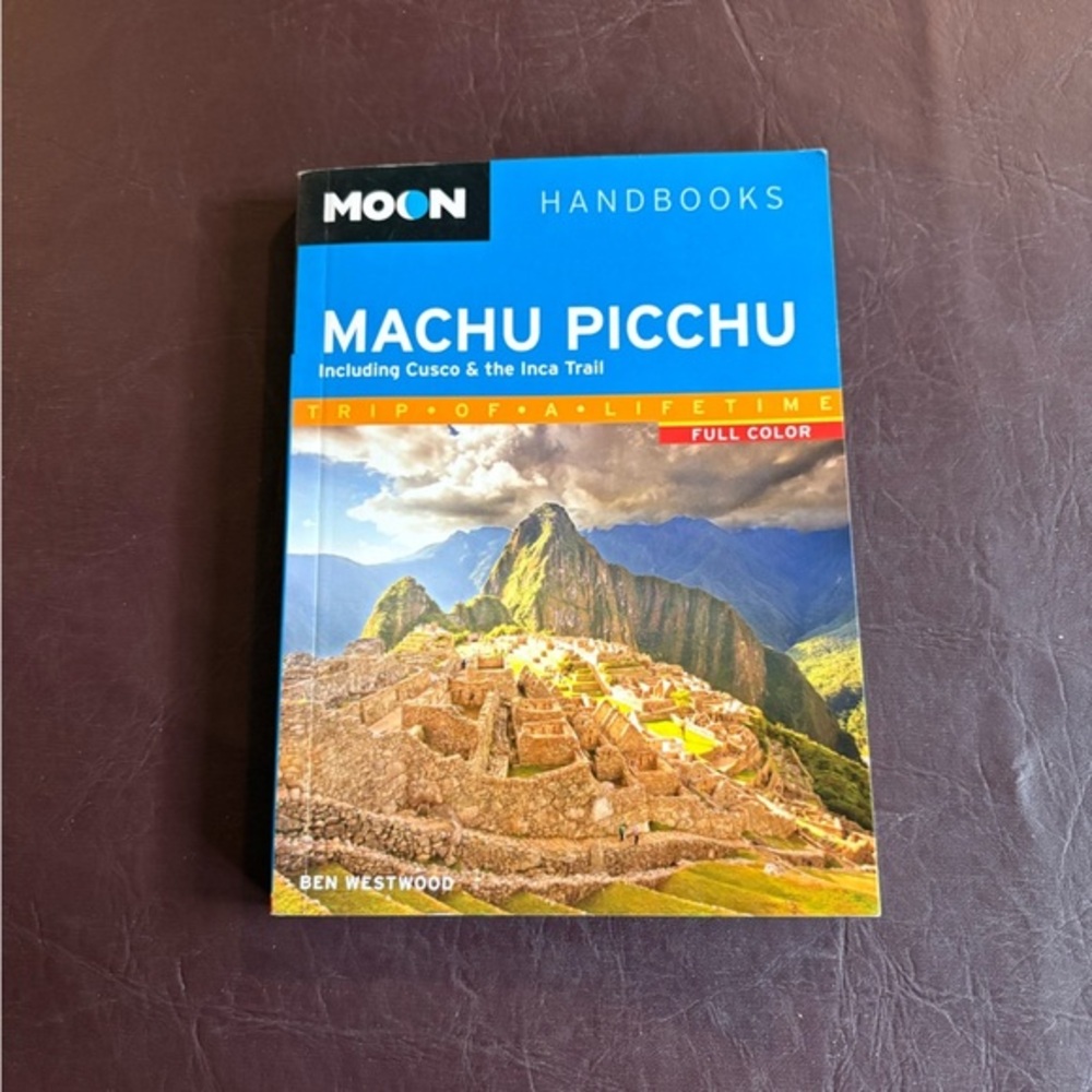 📕Books 4 for $20📕 Moon Handbooks Machu Picchu Guide